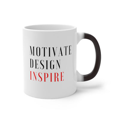 Motivate Design Inspire Color Changing Mug