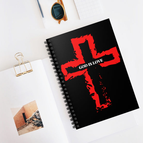 GOD is LOVE Spiral Notebook - Ruled Line