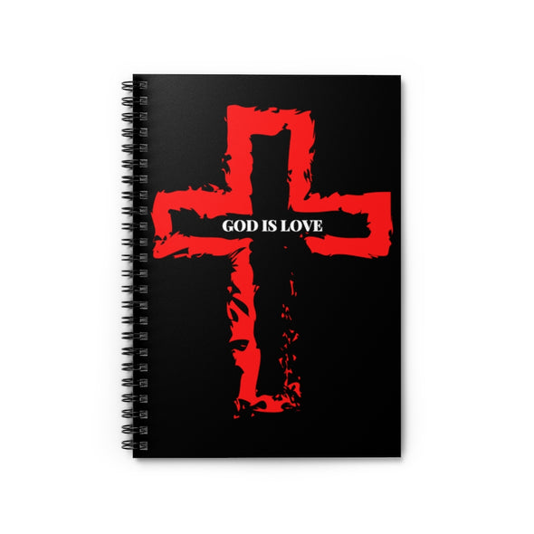 GOD is LOVE Spiral Notebook - Ruled Line