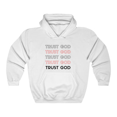 Trust God Unisex Heavy Blend™ Hooded Sweatshirt